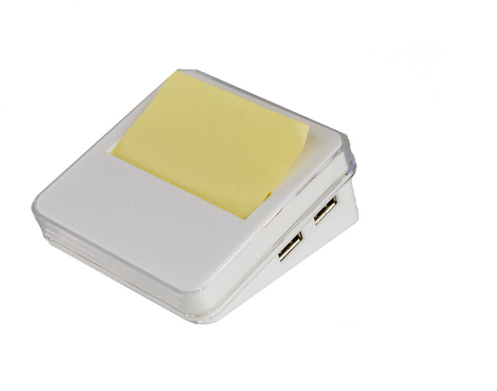 ETID - Mobile Holder, USB Hub With Sticky Note Pad