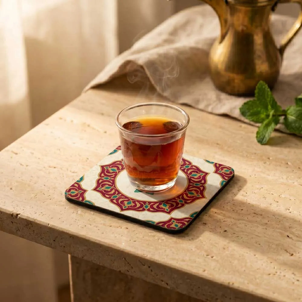 Cork Tea Coasters in Square Shape – 10 cm