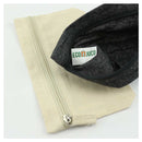 850 Cotton Pouch with front Zipper