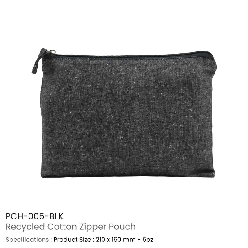850 Multi-purpose Cotton Zipper Pouch