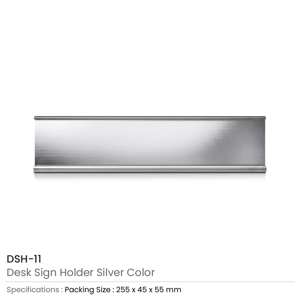 Aluminum Desk Sign Holders