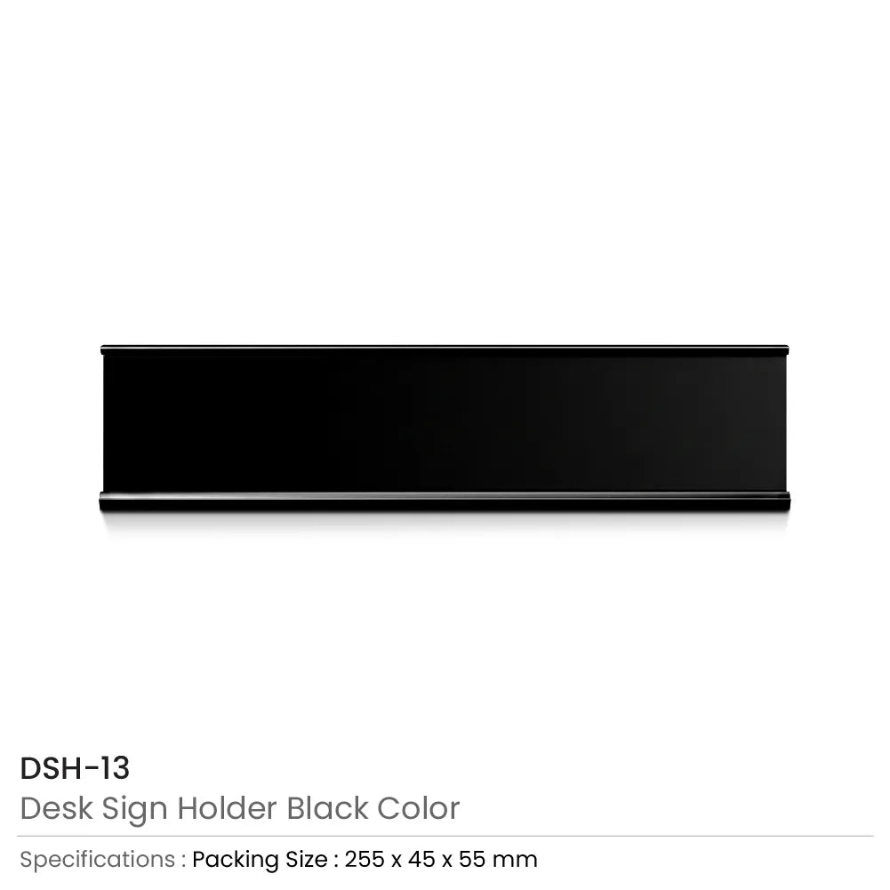 Aluminum Desk Sign Holders