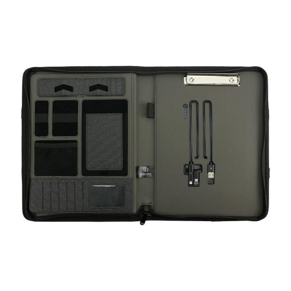 50 Dorniel Portfolio A4 with 8000mAh Powerbank and LED Logo