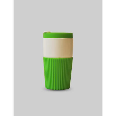 Double Wall Mug — 250ml Ceramic Travel Cup