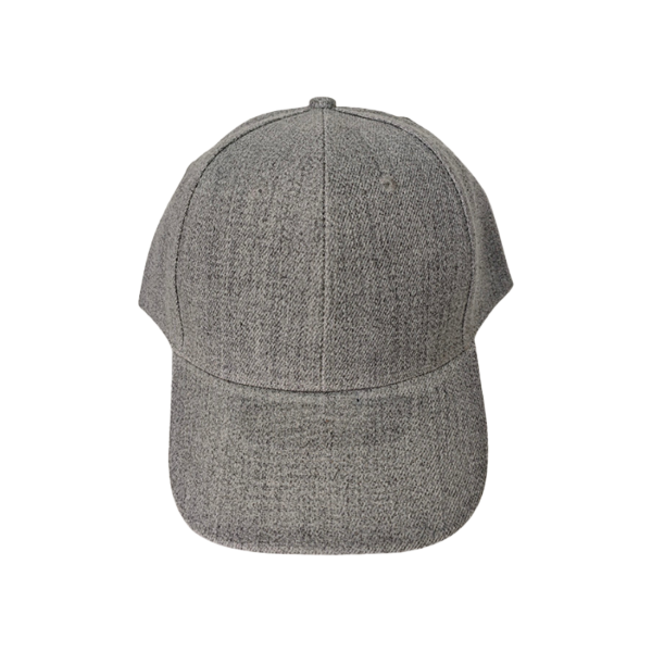 Roma Grey — High-Quality 6-Panel Cap