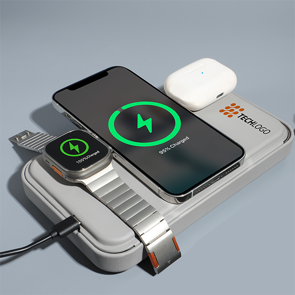 Mob Case — Travel Wallet with 3-in-1 MagSafe Charger