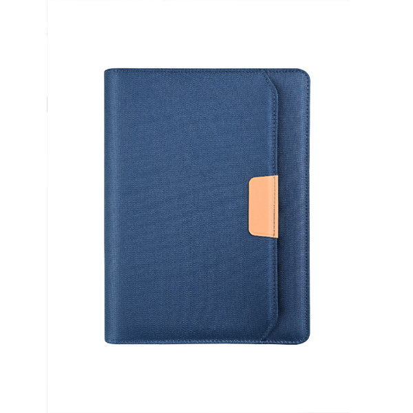 RPET B5 Portfolio — Notebook with Document Organizer and Zipper Closure