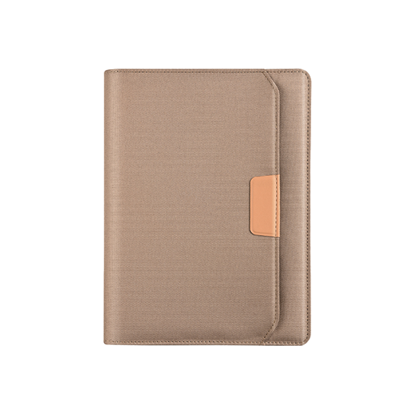 RPET B5 Portfolio — Notebook with Document Organizer and Zipper Closure