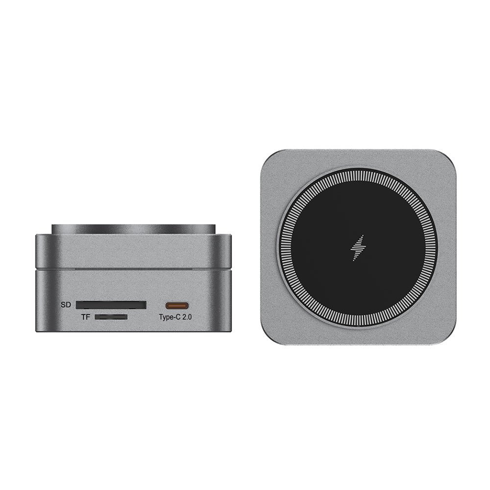 10N1 Hubmax — Gunmetal 10-in-1 High-Capacity Charging Station