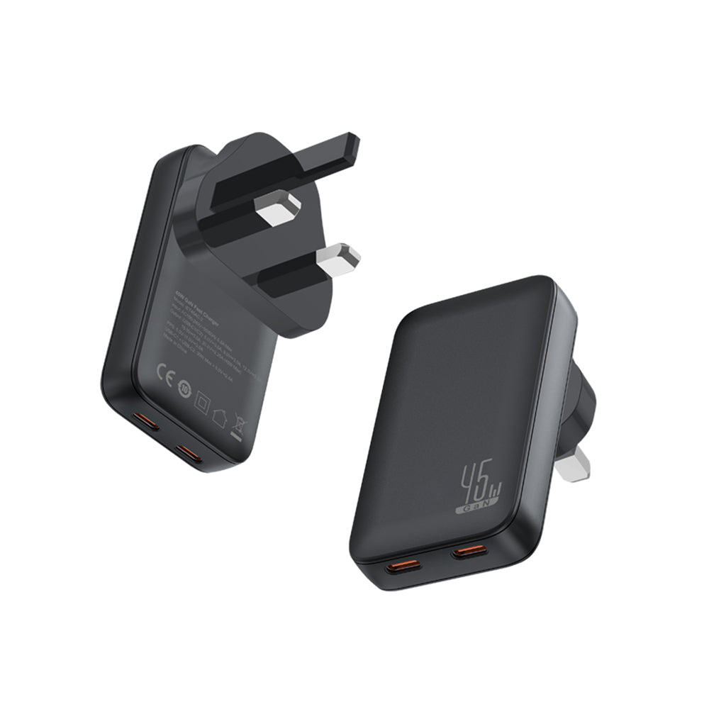 Slim Travi Set — Ultra-Compact Dual USB-C Fast Charger