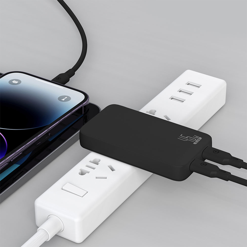 Slim Travi Set — Ultra-Compact Dual USB-C Fast Charger