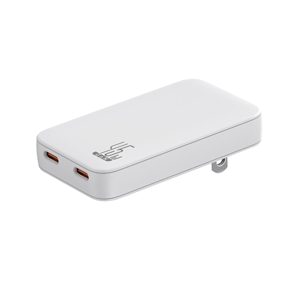 Slim Travi Set — Ultra-Compact Dual USB-C Fast Charger