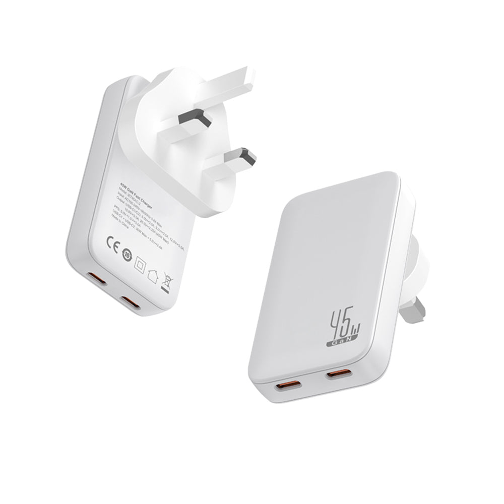 Slim Travi Set — Ultra-Compact Dual USB-C Fast Charger