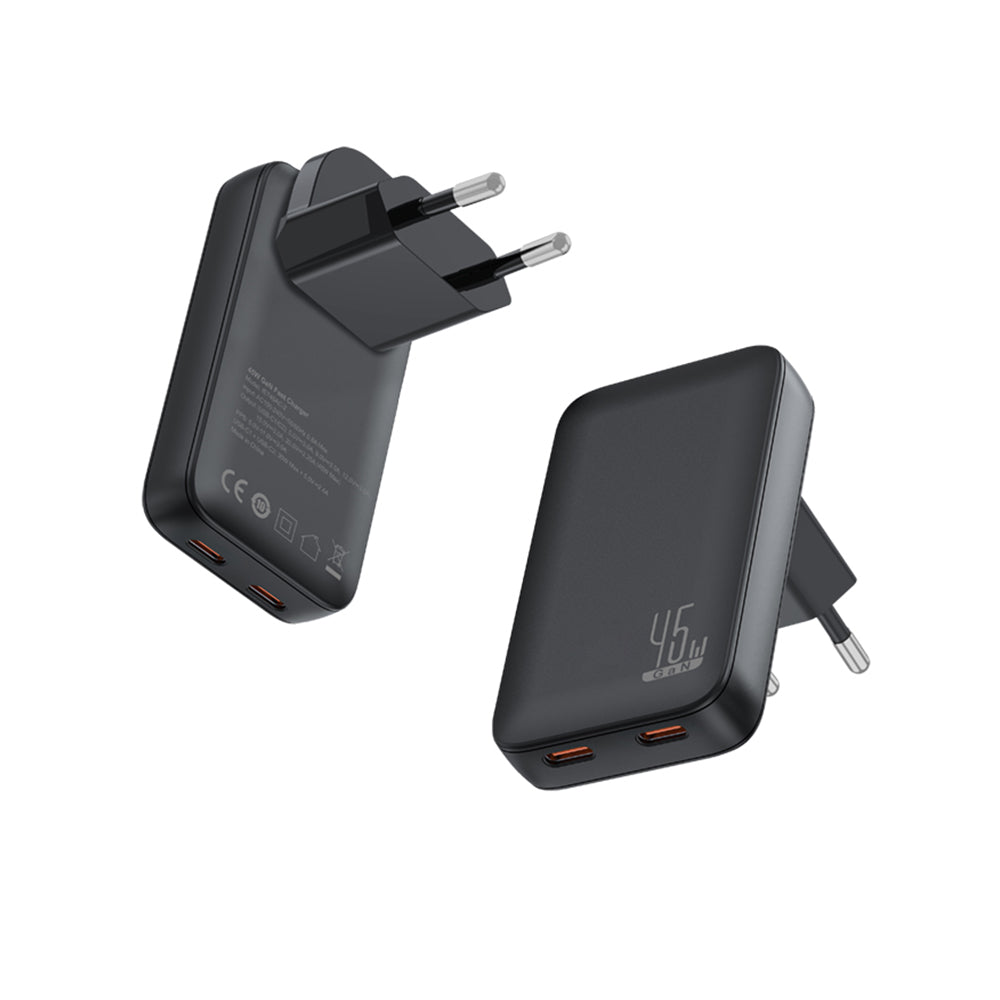 Slim Travi Set — Ultra-Compact Dual USB-C Fast Charger