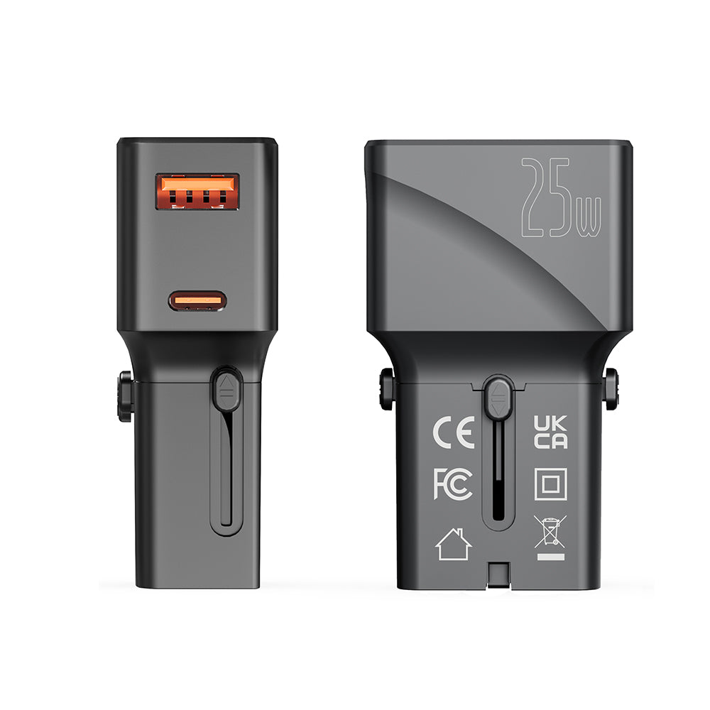 Power Adaptor — Compact 25W Mini Travel Charger
