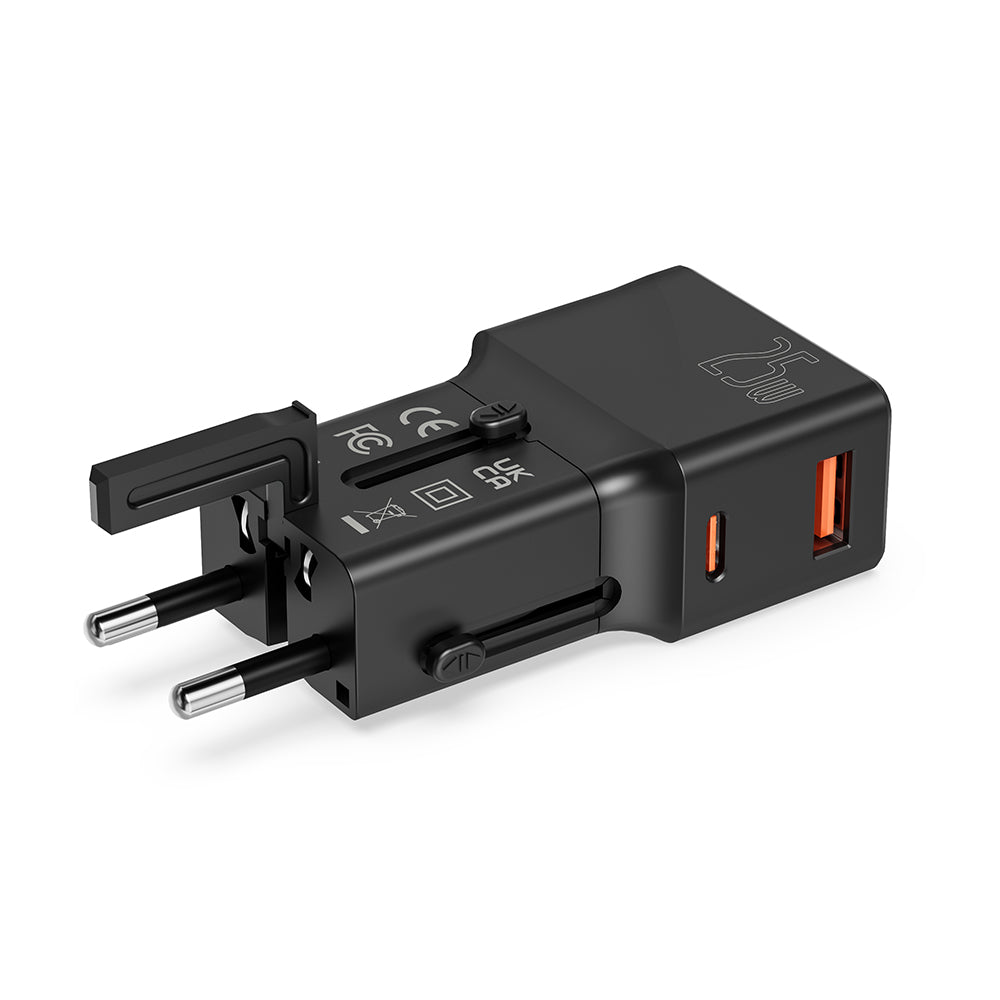 Power Adaptor — Compact 25W Mini Travel Charger