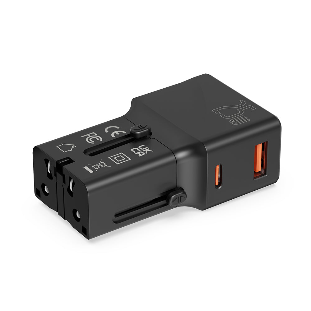 Power Adaptor — Compact 25W Mini Travel Charger