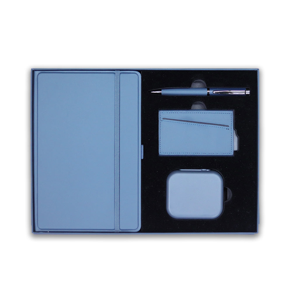 Corporate Set — Executive 3D PU Notebook