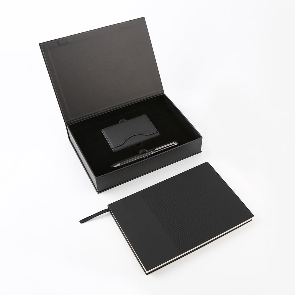 Agenda Pro Set — Executive 4-Piece Notebook Gift Set