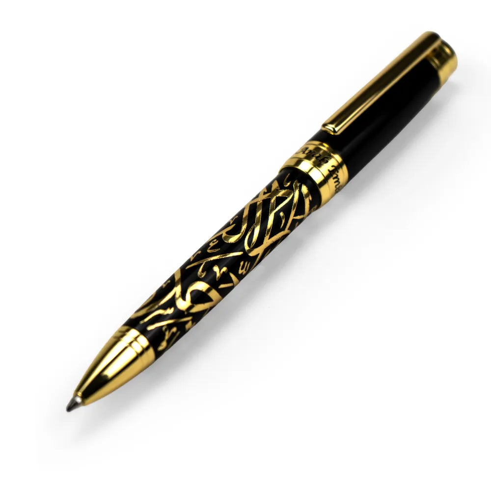 Emirati Prestige Metal Pens with Arabic Calligraphy & UAE Falcon Edition