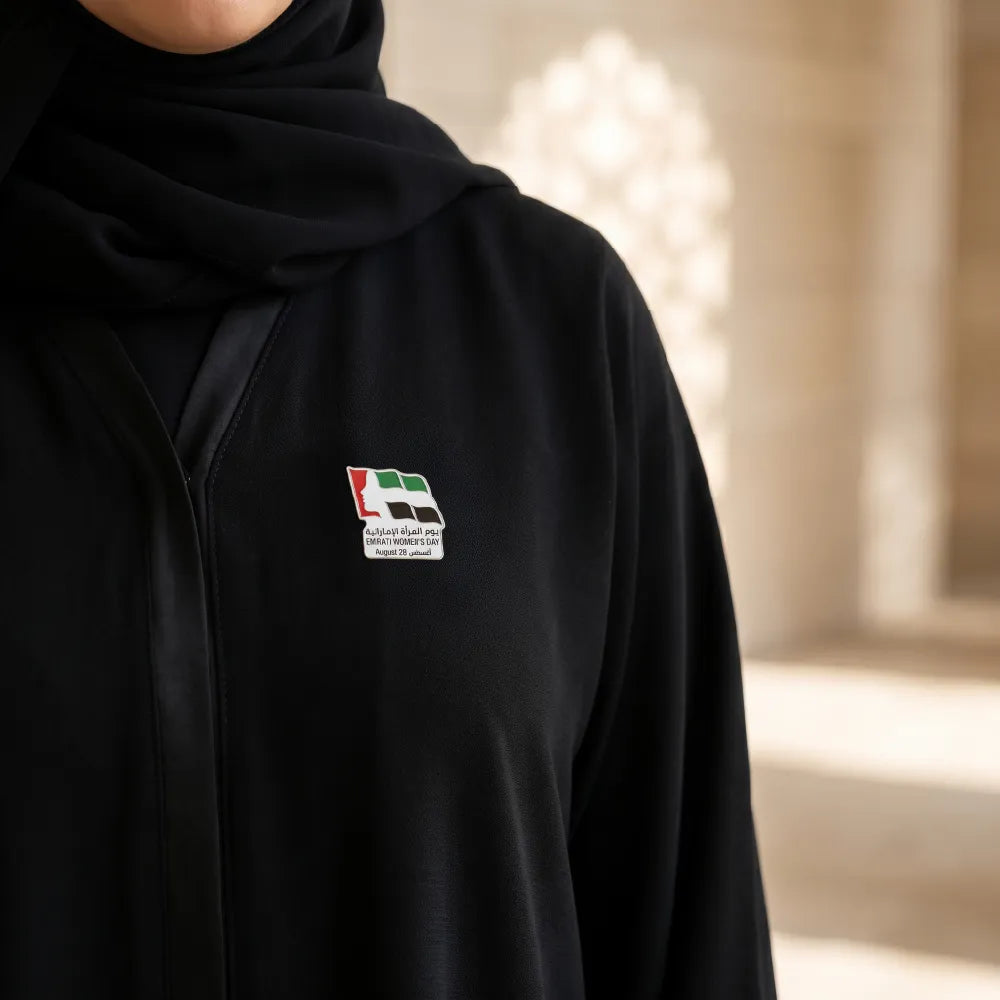 Emirati Women's Day Badges in Metal with Magnet Attachment