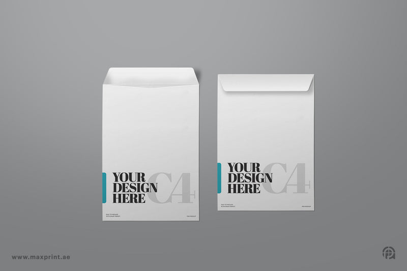 1000 Envelopes A4, Wood Free 100 GSM