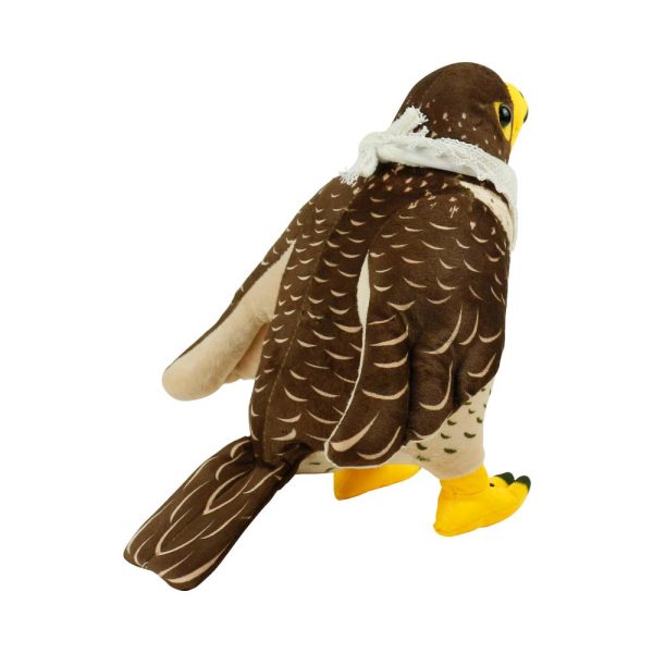 50 Falcon Plush Toys with White Scarf for Branding 22 cm