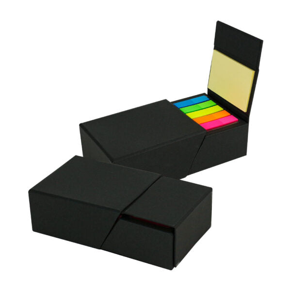 50 Foldable Memo Pad Sets with Stationery and Pen Holder