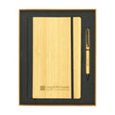 48 Bamboo Material A5 Notebook and Pen Gift Set