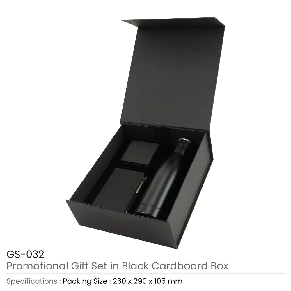 Gift Sets in a Black Cardboard Gift Box GS-032