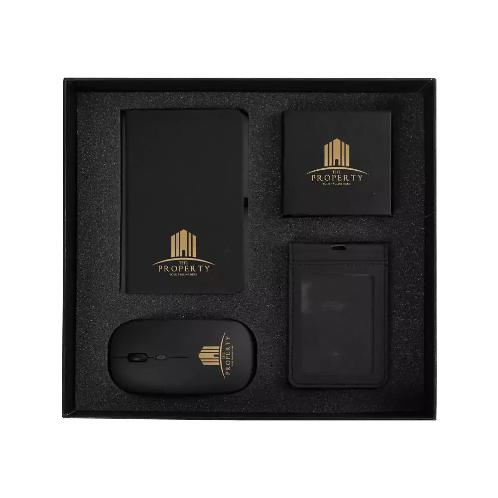Office Gift Sets in a Black Cardboard Gift Box GS-043