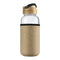 25 Glass Bottles with Bamboo Lid and Eco Sleeve