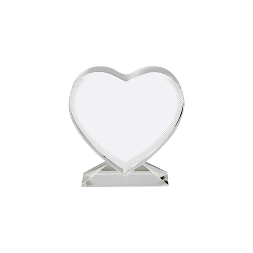 Heart Shaped Photo Crystals