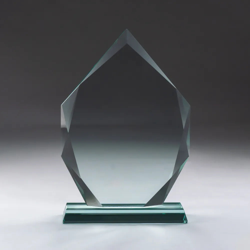 Iceberg Design Crystal Awards with Glass Base
