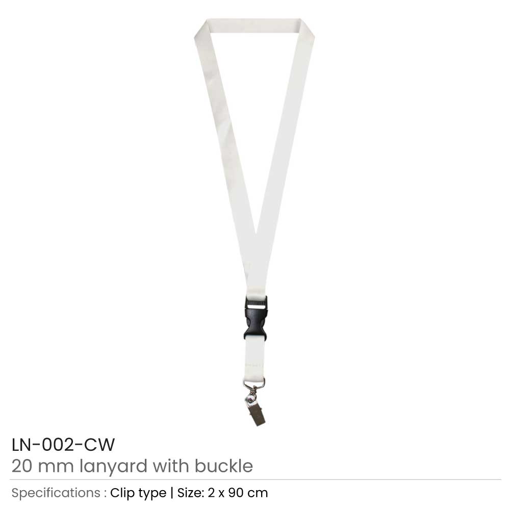 Lanyard with Safety Buckle