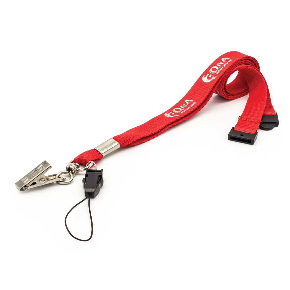 Lanyards with Crocodile Clip, Mobile Holders & Safety Lock