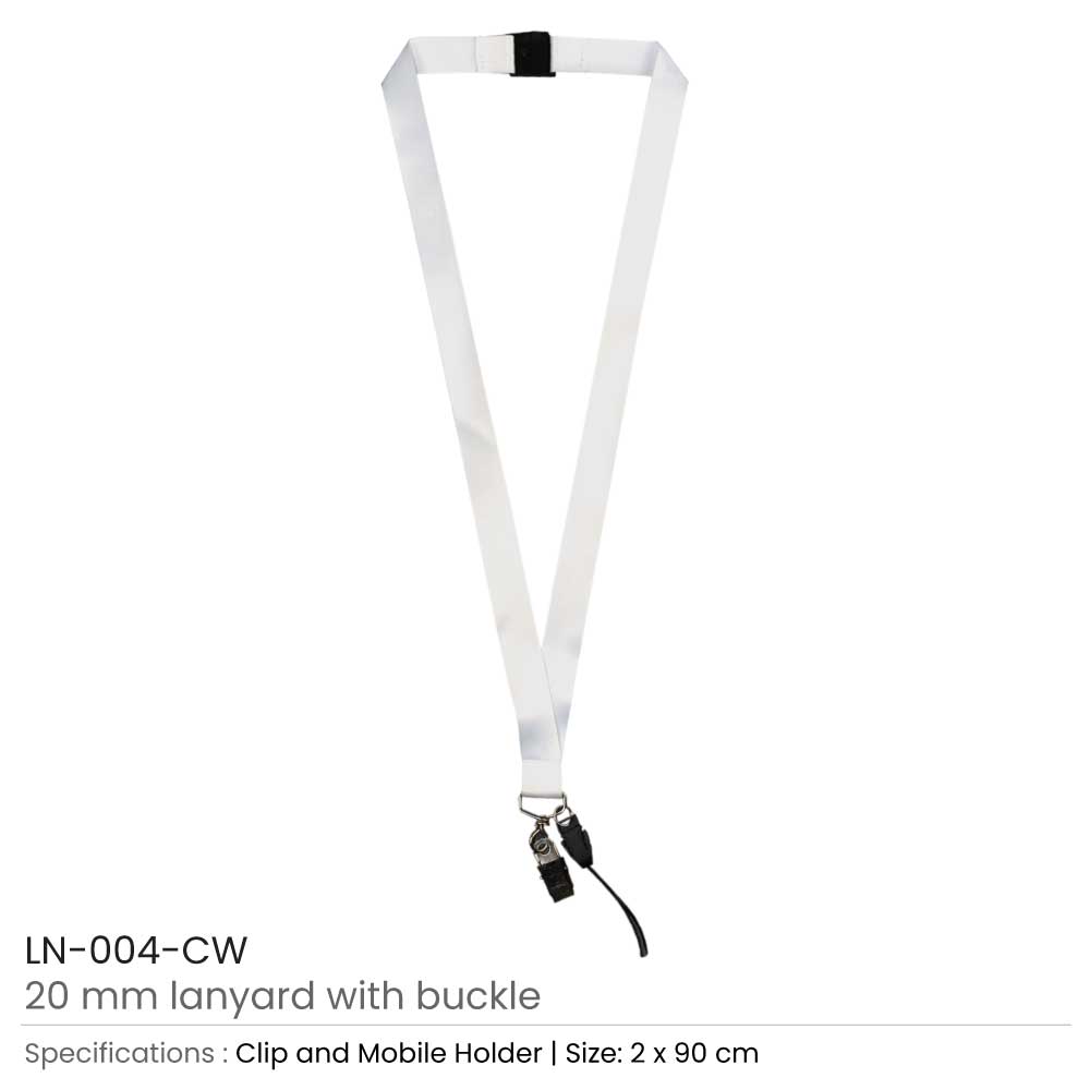 Lanyard with Safety Buckle