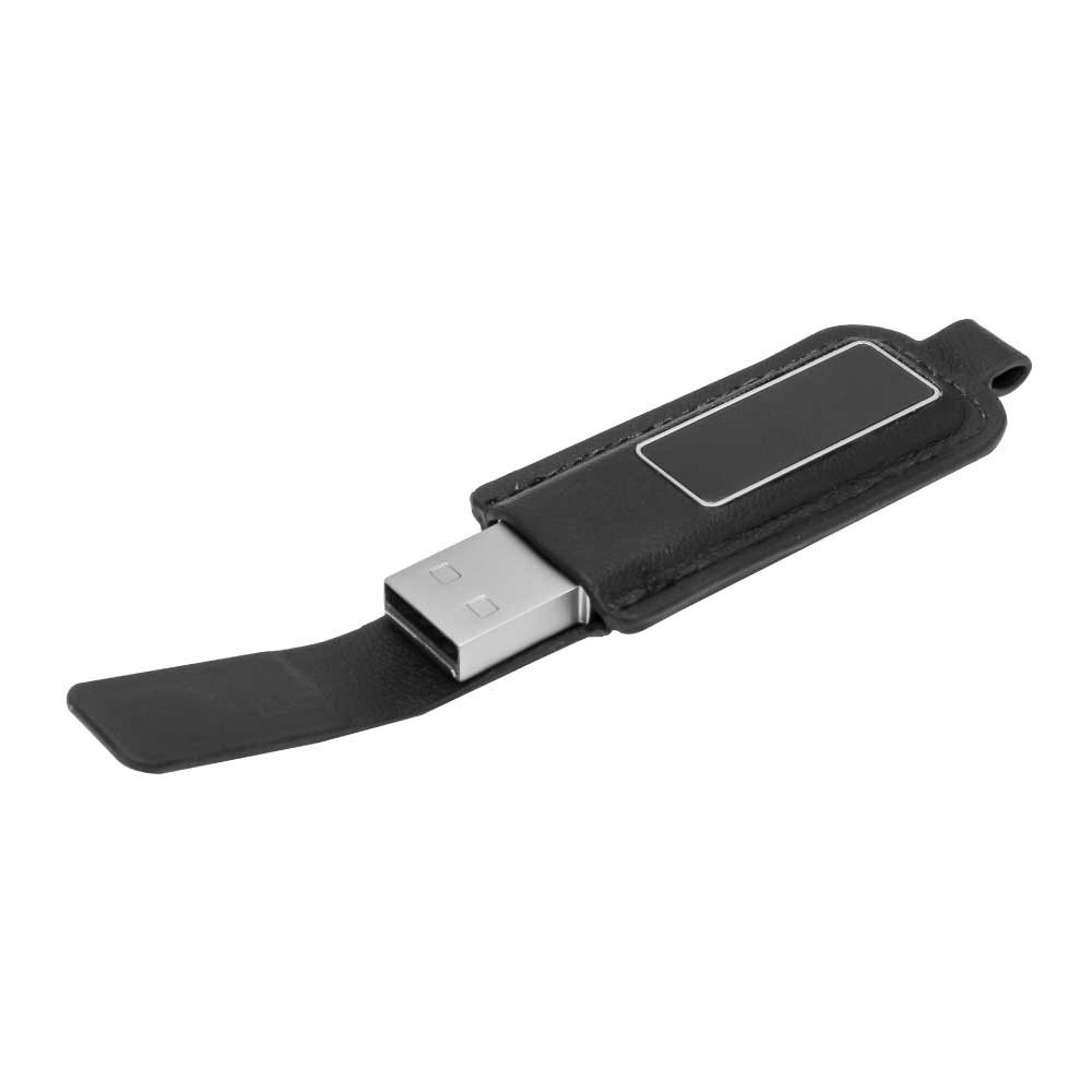 Light-Up Logo Leather USB 32GB