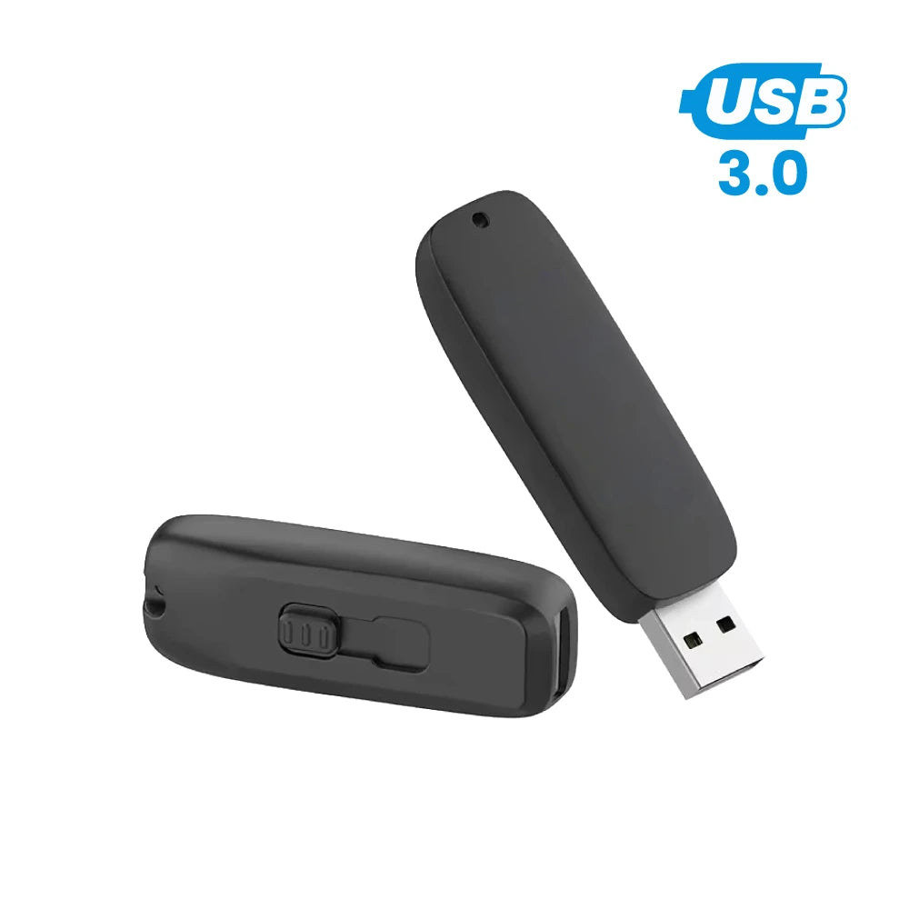 Light-Up LED Logo USB with Slide Button 64GB V. 3.0
