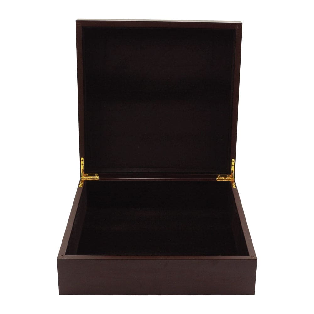 50 Luxury Black Plain Wooden Gift Box Size XL
