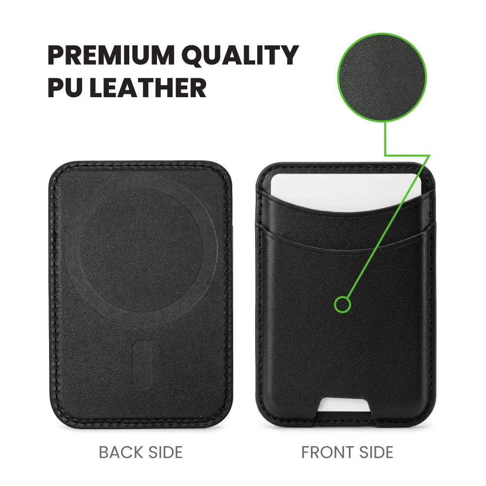MagSafe Phone PU Wallet Card Holder