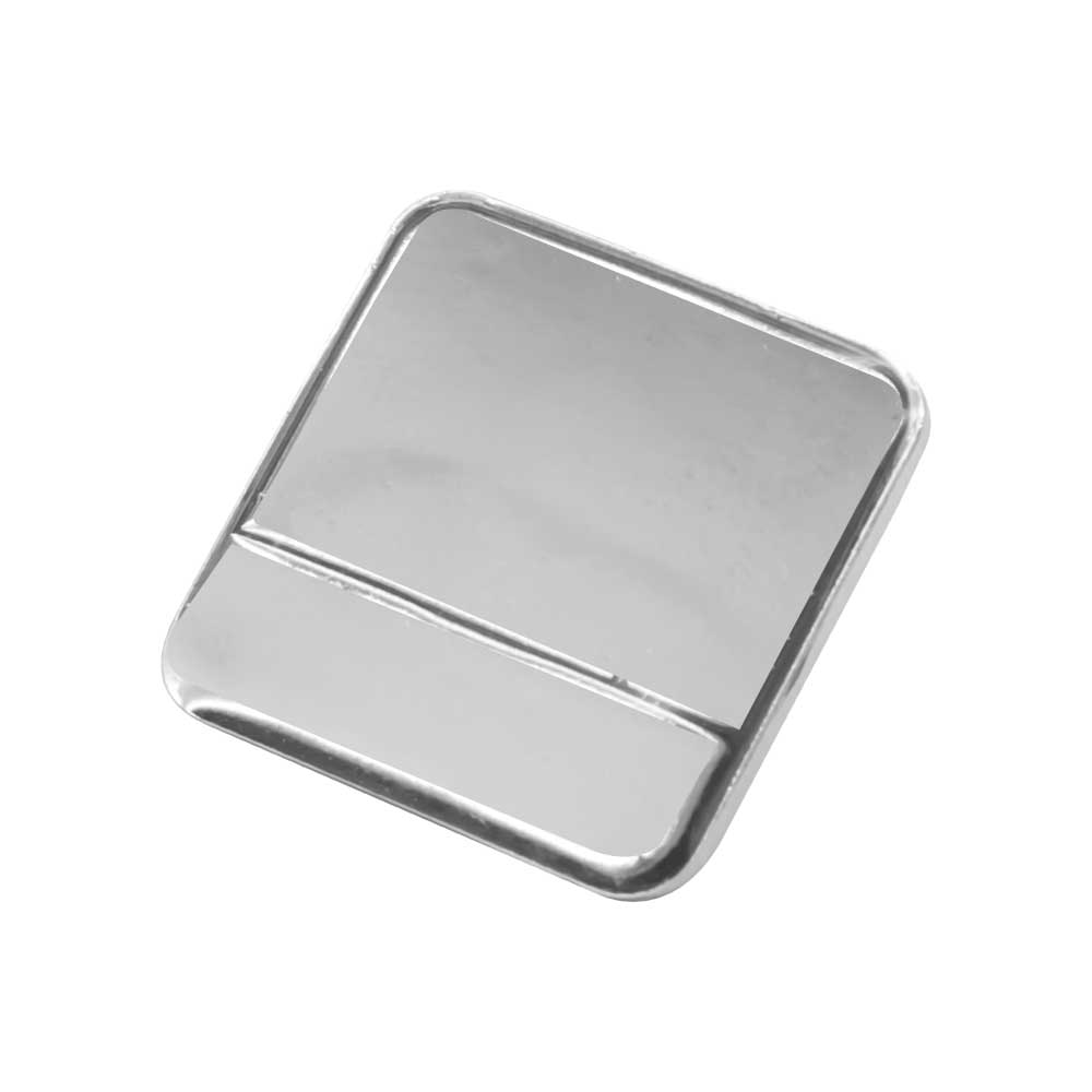 50 Metal Logo Badges
