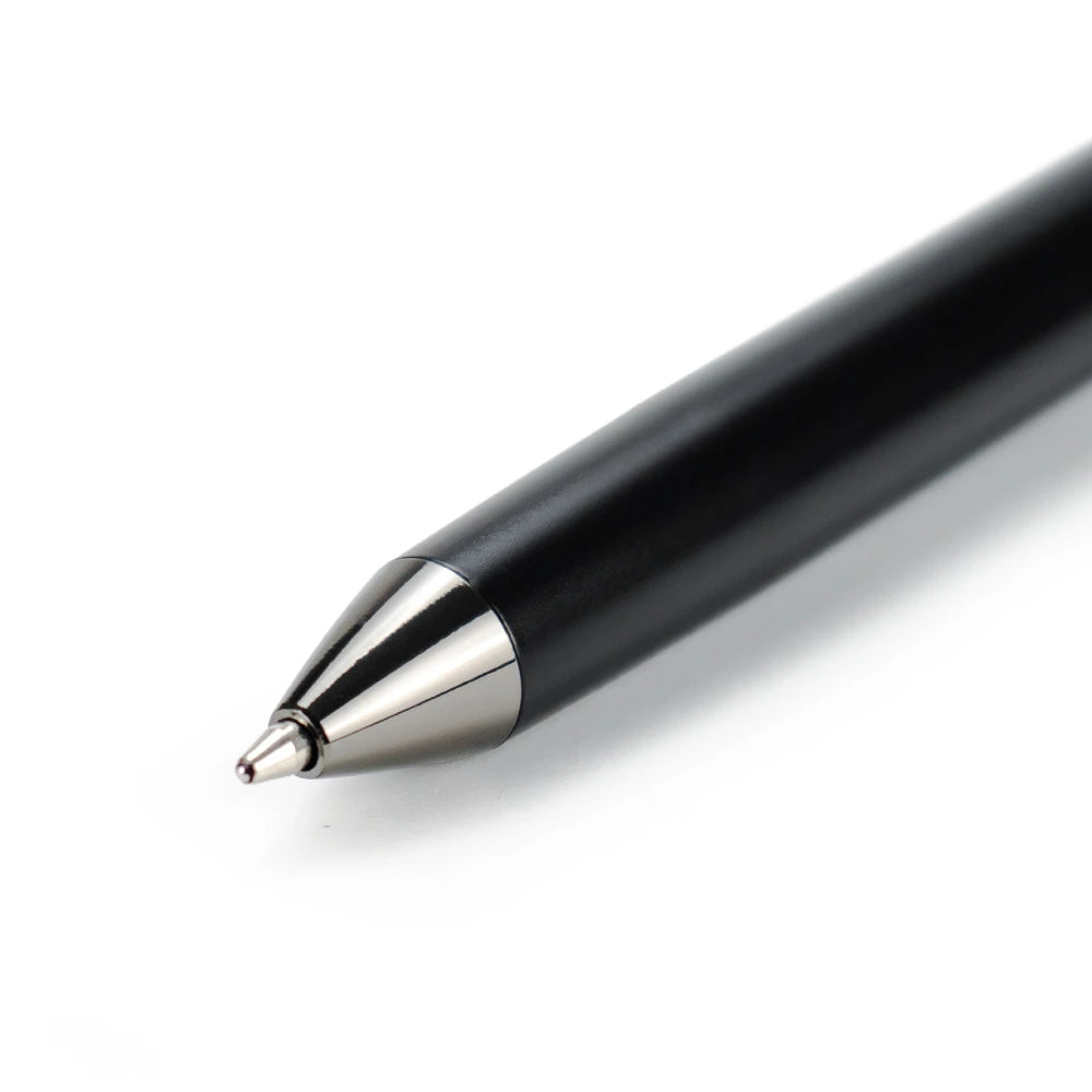 Dorniel Designs Metal Pens Matte Black Twist Action Blue Ink
