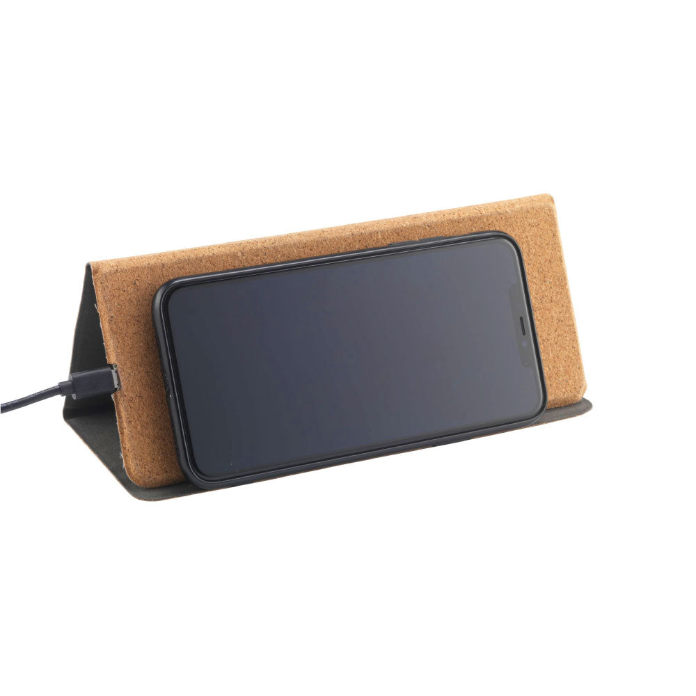 Cork Foldable Mousepads with 15W Wireless Charging Type-C