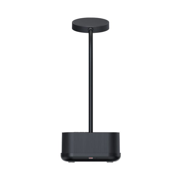 50 Desk Lamp with 15W Wireless Charger, Clock and Pen Holder