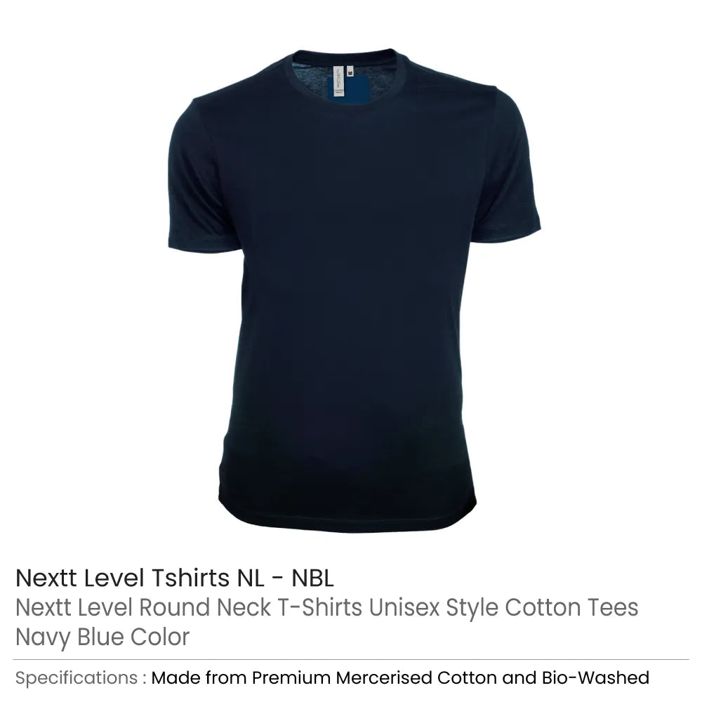 تيشيرت رجالي قبة دائرية قطن معالج — Nextt Level