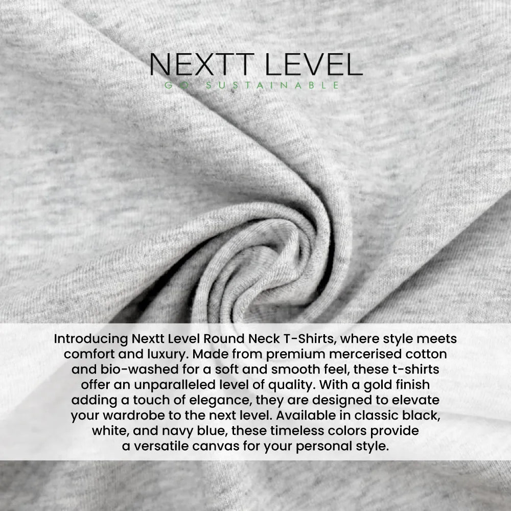 تيشيرت رجالي قبة دائرية قطن معالج — Nextt Level