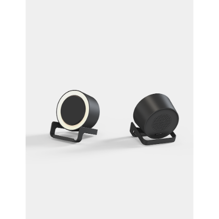 Night Light Speaker — Black Bluetooth Speaker