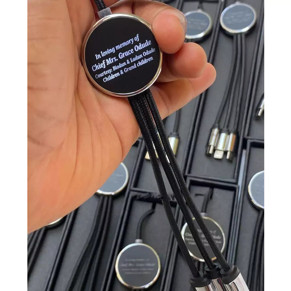 3-in-1 Multi Charging long cable 105cm with Light Up logo design