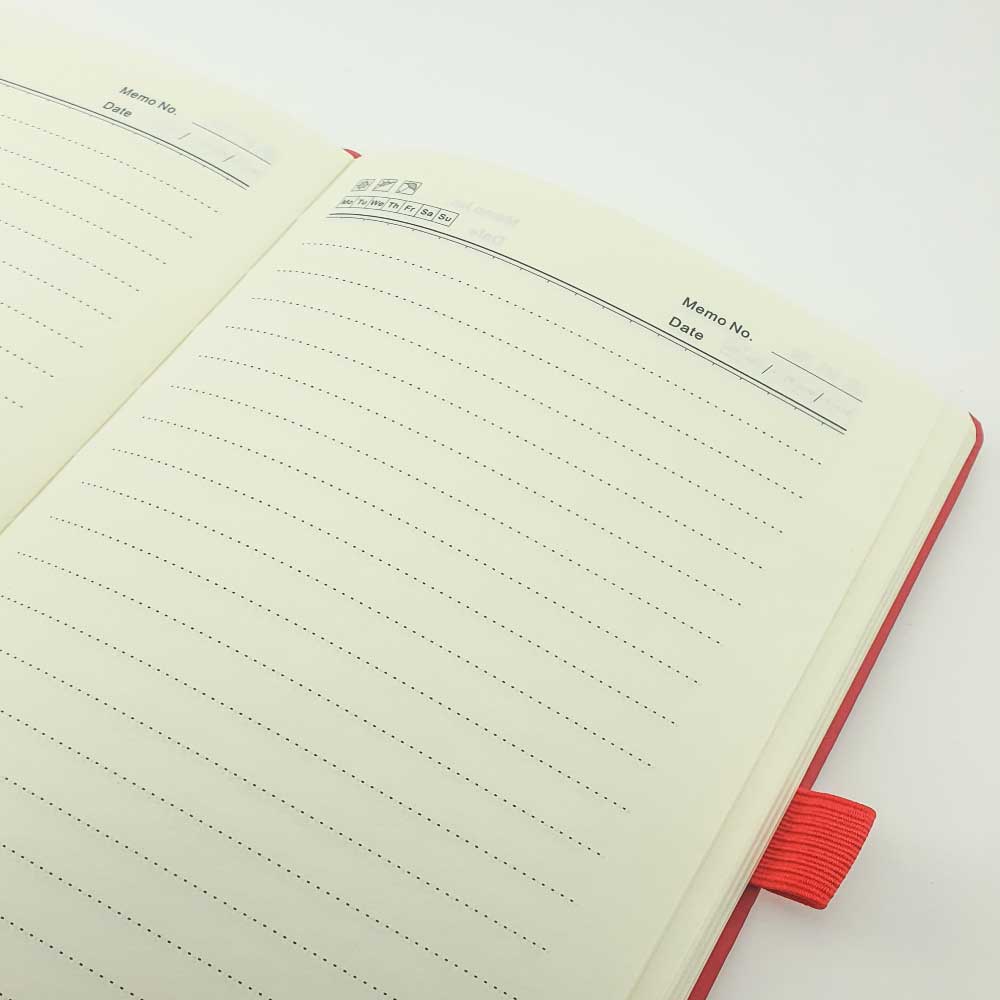 50 PU Notebook with Pen Holder